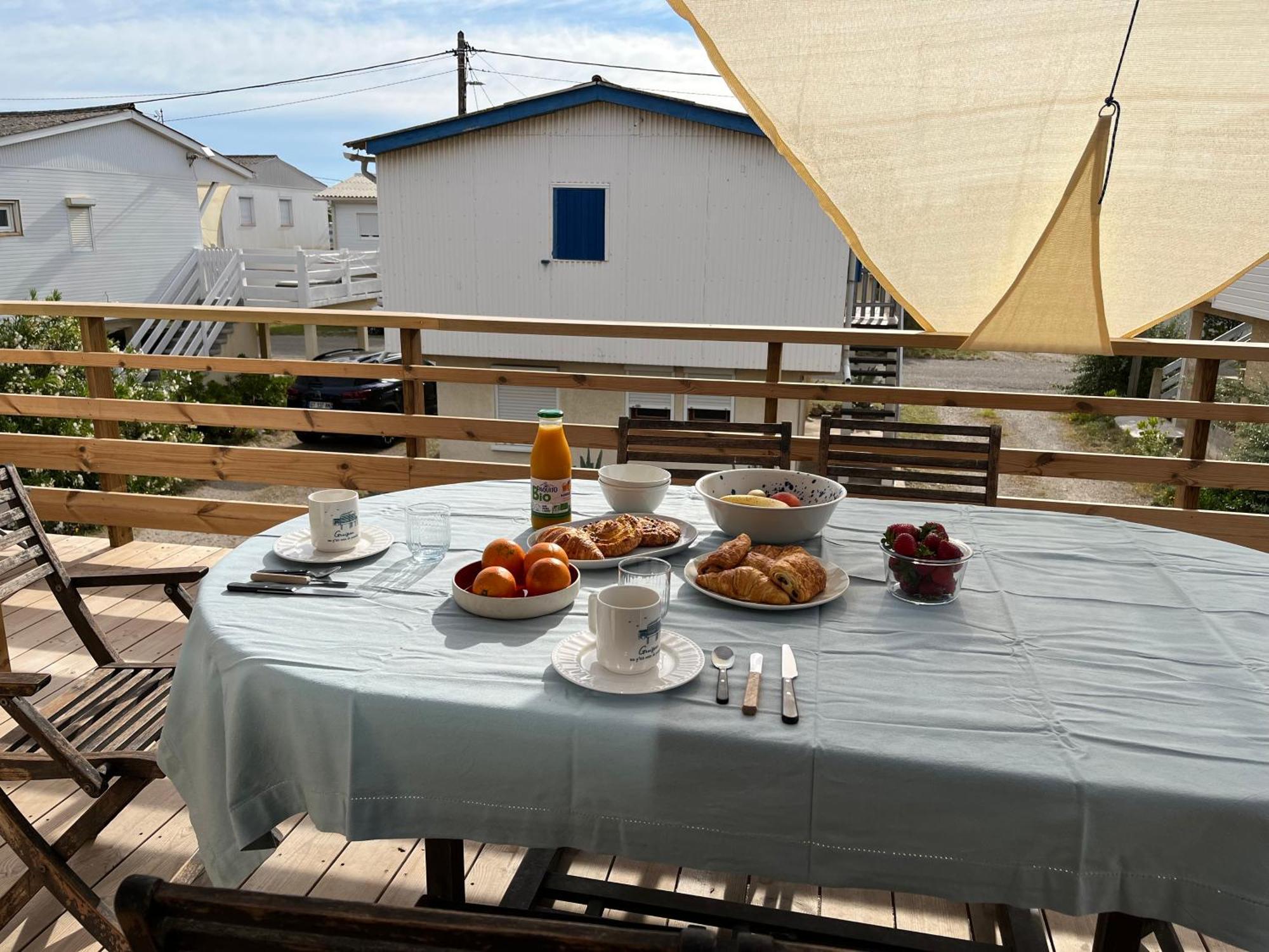 Maison Chalet 200 M De La Plage Climatisation Et Wifi Груисан Екстериор снимка